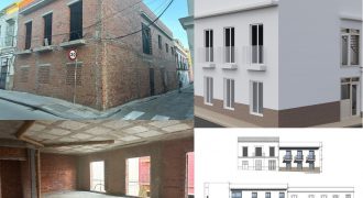 Edificio en bruto de 4 viviendas (Barrio Alto)