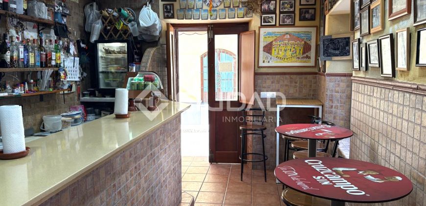 Local comercial en funcionamiento como Bar – Tasca