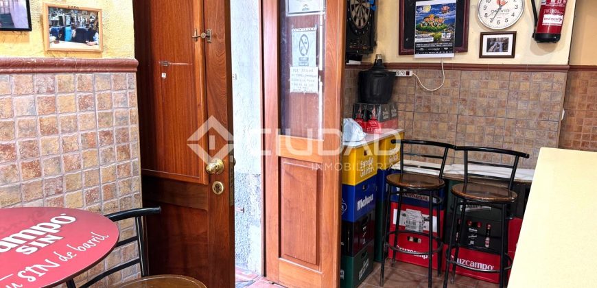 Local comercial en funcionamiento como Bar – Tasca