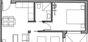 APARTAMENTO DE DOS HABITACIONES EN PLANTA BAJA