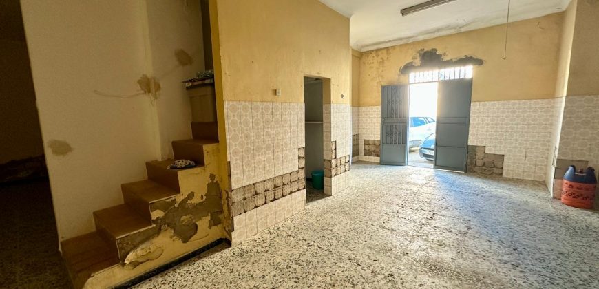 LOCAL PLANTA BAJA CON POSIBILIDAD DE VIVIENDA