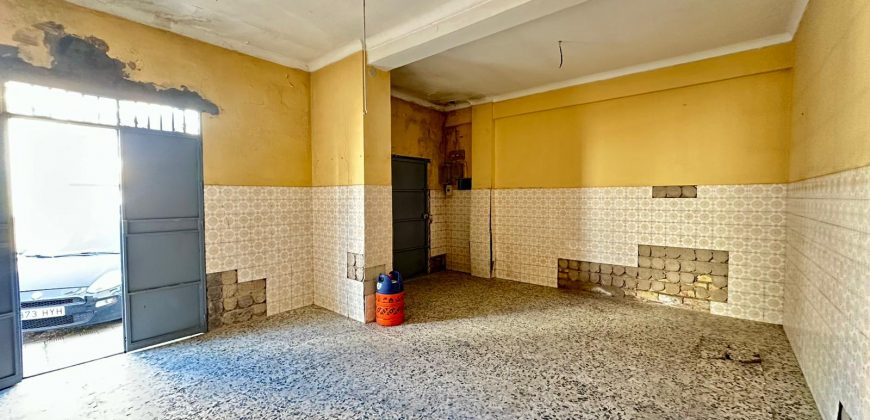 LOCAL PLANTA BAJA CON POSIBILIDAD DE VIVIENDA