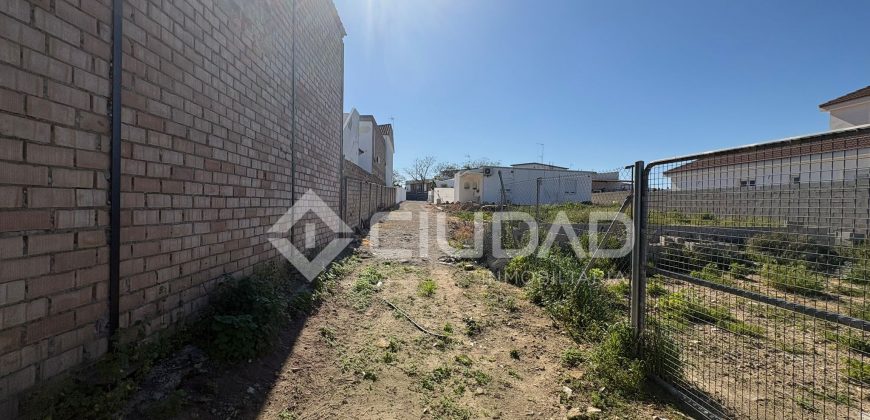 Solar urbano directo junto a Ctra. Jerez