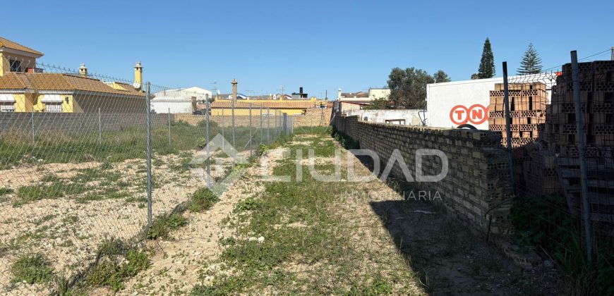 Solar urbano directo junto a Ctra. Jerez