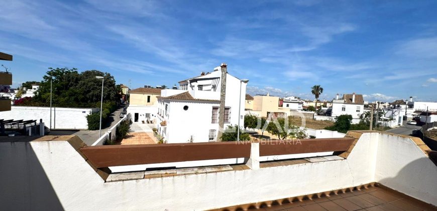 Dúplex en Capuchinos con terraza en residencial con piscina y jardín