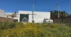 Naves en amplio terreno con buen acceso