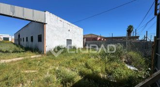 Naves en amplio terreno con buen acceso