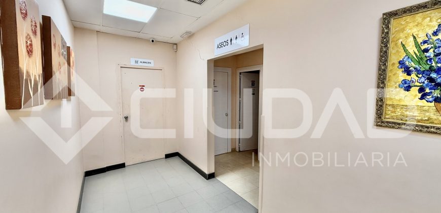 Estación de servicio en pleno funcionamiento, ubicada en zona N-IV