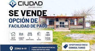 REBAJADO!! Campo en venta y alquiler con opcion a compra – Zona N-IV