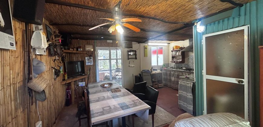 🏡¡PARCELA EN VENTA CON 3 CASAS DE MADERA !🏡