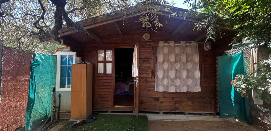 🏡¡PARCELA EN VENTA CON 3 CASAS DE MADERA !🏡