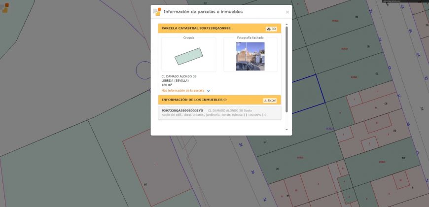 Solar urbano – En zona parcelistas
