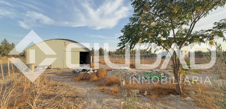 FINCA RÚSTICA CON NAVE Y PISTA PARA CABALLOS – ZONA LAS ARENAS