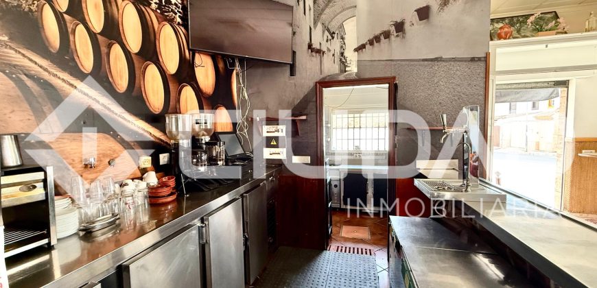 LOCAL COMERCIAL EQUIPADO PARA BAR-RESTAURANTE – ANTIGUO BAR MANOLO
