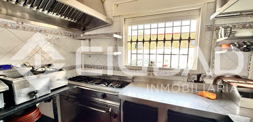 LOCAL COMERCIAL EQUIPADO PARA BAR-RESTAURANTE – ANTIGUO BAR MANOLO