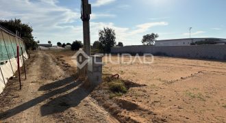 Terreno rústico con luz y escrituras independientes en La Jara