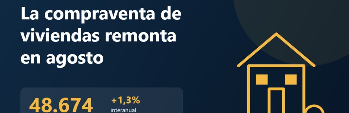 La compraventa de viviendas remonta en agosto de 2026: qué significa si vas a comprar o vender